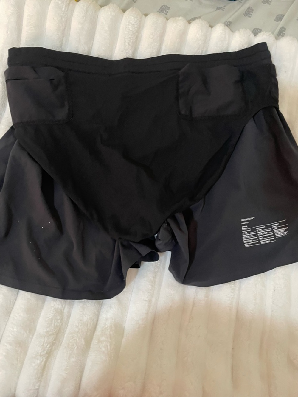 Ten thousand Men's Black Athletic Drawstring Shorts - Picture 12 of 12